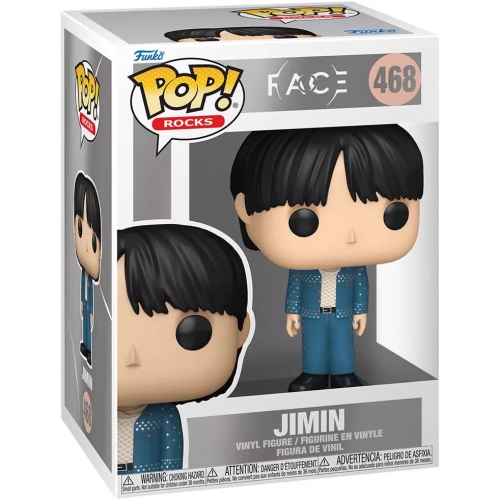 Funko Pop! Jimin #468 Like Crazy Face Rocks Vinyl Figure Box