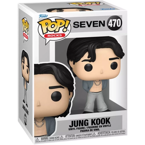 Funko Pop! Jung Kook #470 Seven Rocks Vinyl Figure Box