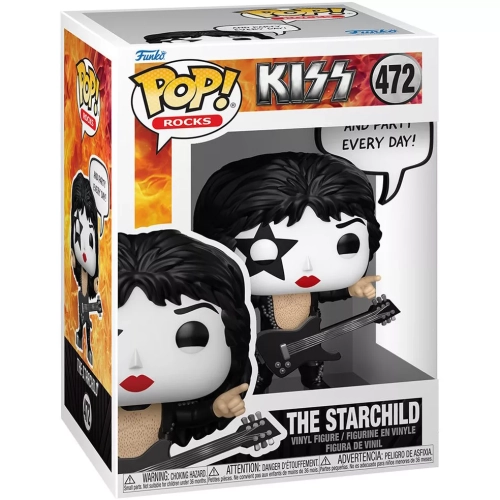 Funko Pop! The Starchild #472 AND PARTY EVERY DAY! Box