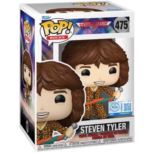 Funko Pop! Steven Tyler #475 Aerosmith Rocks Vinyl Figure Box