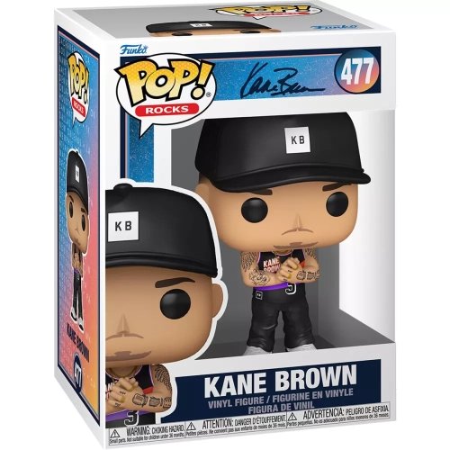 Funko Pop! Kane Brown #477 Rocks Vinyl Figure Box