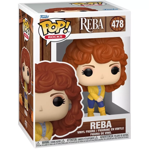 Funko Pop! Reba #478 Cowgirl Rocks Vinyl Figure Box