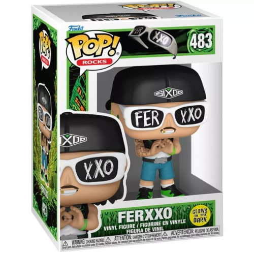 Funko Pop! Ferxxo #483 Glows in the Dark Rocks Vinyl Figure Box
