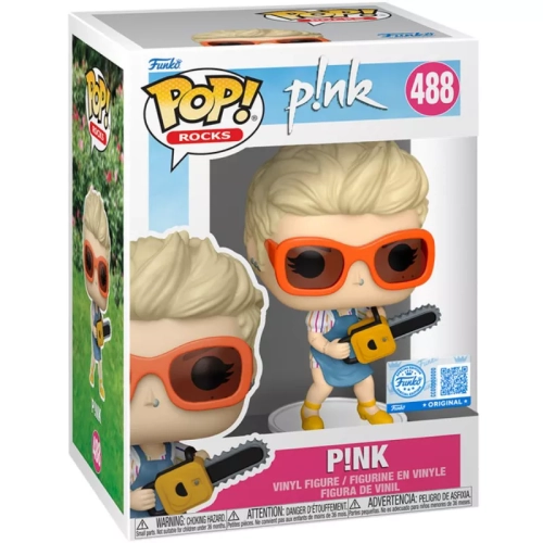 Funko Pop! P!nk #488 Rocks Vinyl Figure Box