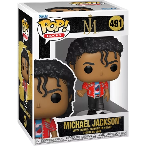 Funko Pop! Michael Jackson #491 Beat It Rocks Vinyl Figure Box