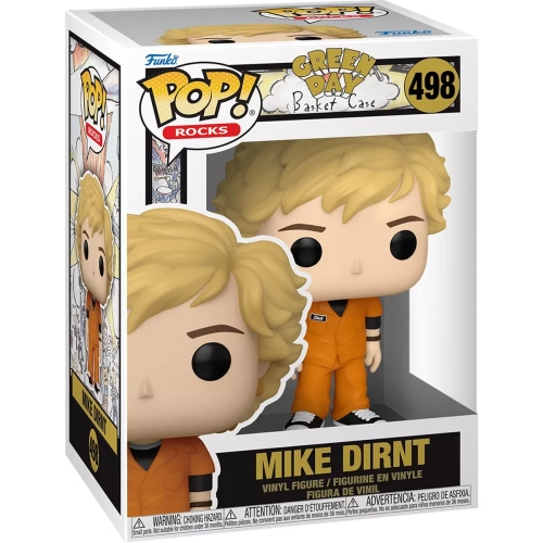 Funko Pop! Mike Dirnt #498 Green Day Basket Case Rocks Box