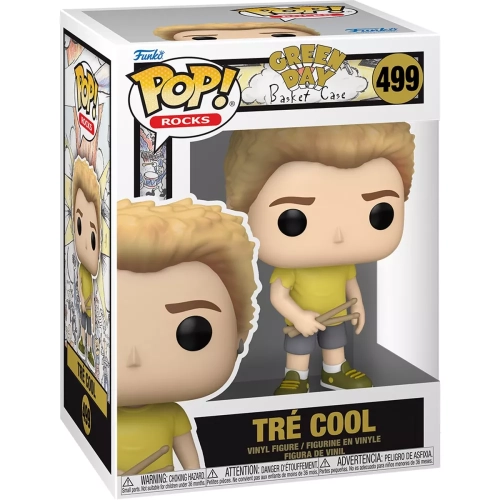 Funko Pop! Tré Cool #499 Green Day Basket Case Rocks Box