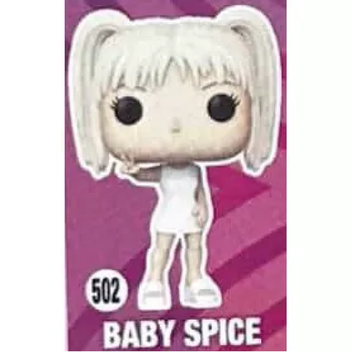 Funko Pop! Baby Spice #502 Spice Girls Rocks Vinyl Figure Box
