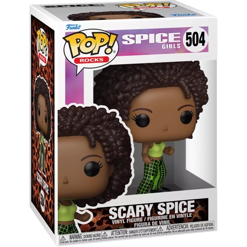 Funko Pop! Scary Spice #504 Spice Girls Rocks Vinyl Figure Box