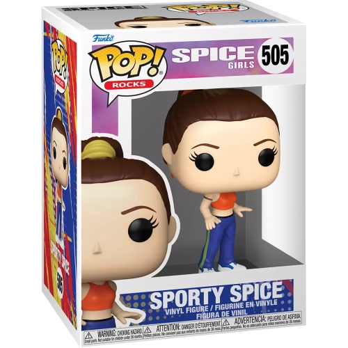 Funko Pop! Sporty Spice #505 Spice Girls Rocks Vinyl Figure Box