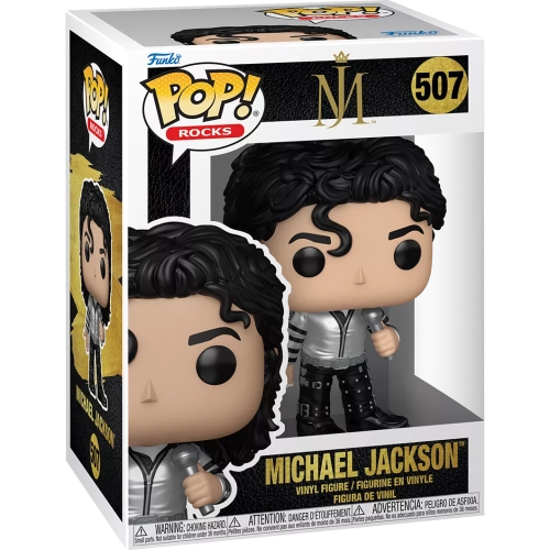 Funko Pop! Michael Jackson #507 Bad Tour Rocks Vinyl Figure Box