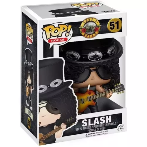 Funko Pop! Slash #51 Guns N' Roses Rocks Vinyl Figure Box