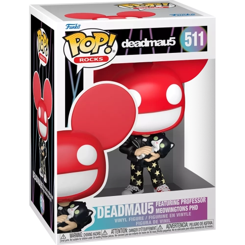 Funko Pop! deadmau5 featuring Professor Meowingtons PhD #511 Box