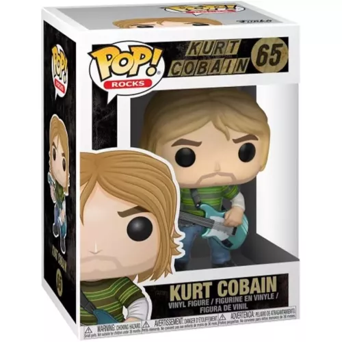 Funko Pop! Kurt Cobain #65 Smells Like Teen Spirit Box