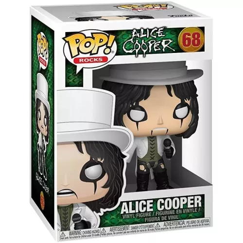 Funko Pop! Alice Cooper #68 Rocks Vinyl Figure Box