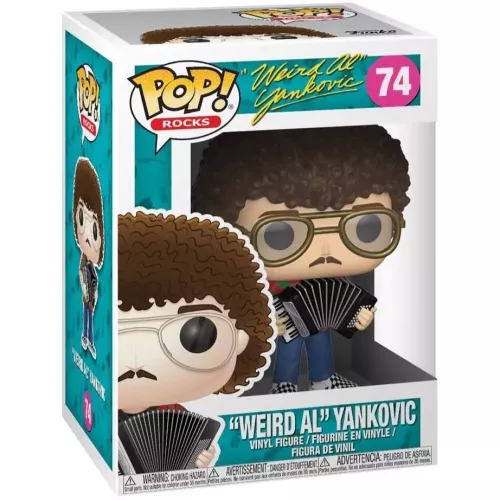 Funko Pop! "Weird Al" Yankovic #74 Rocks Vinyl Figure Box