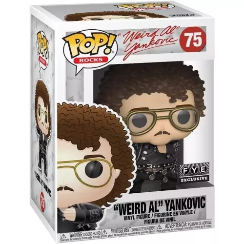 Funko Pop! "Weird Al" Yankovic #75 Rocks Vinyl Figure Box