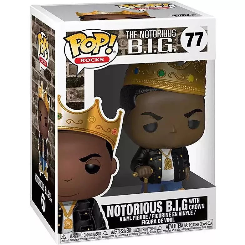 Notorious B.I.G. with Crown Box