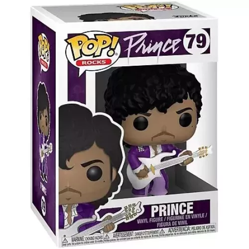Funko Pop! Prince #79 Purple Rain Rocks Vinyl Figure Box