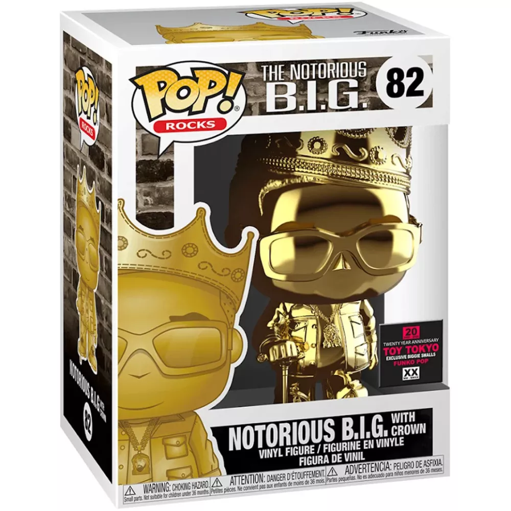 Notorious B.I.G. with Crown Box