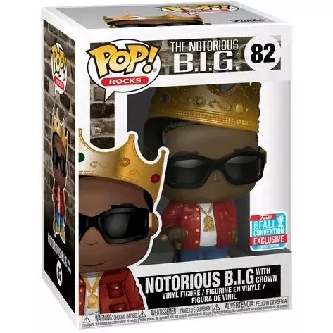 Notorious B.I.G. with Crown Box