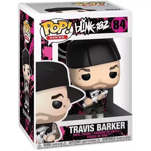 Funko Pop! Travis Barker #84 Blink-182 Rocks Vinyl Figure Box