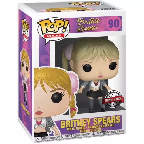 Funko Pop! Britney Spears #90 Rocks Vinyl Figure Box