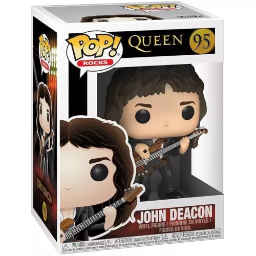 Funko Pop! John Deacon #95 Queen Rocks Vinyl Figure Box