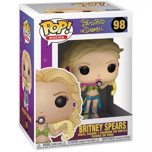 Funko Pop! Britney Spears #98 Rocks Vinyl Figure Box
