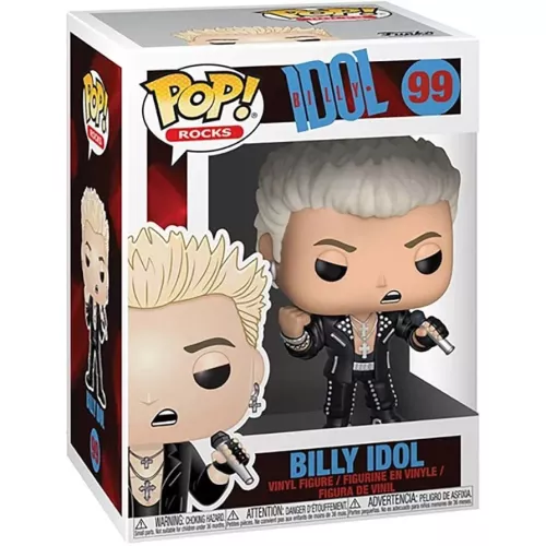 Funko Pop! Billy Idol #99 Rocks Vinyl Figure Box