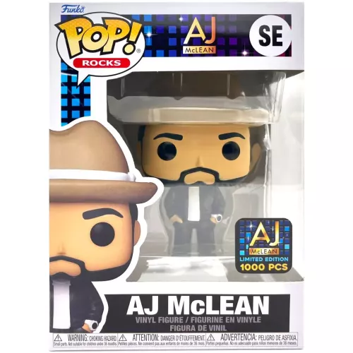 Funko Pop! AJ McLean SE Rocks Vinyl Figure Box