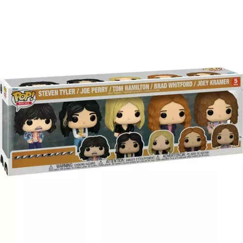 Funko Pop! Joey Kramer 5 Pack Aerosmith Rocks Vinyl Figure Box