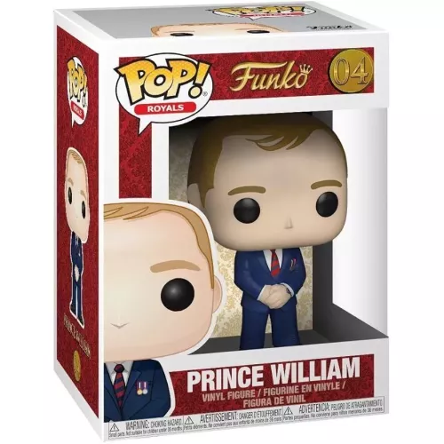 Funko Pop! Prince William #04 Royals Vinyl Figure Box