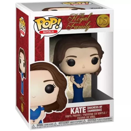 Funko Pop! Kate [Duchess of Cambridge] #05 Royals Vinyl Figure Box