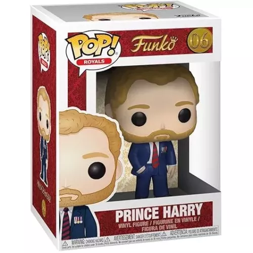 Funko Pop! Prince Harry #06 Royals Vinyl Figure Box