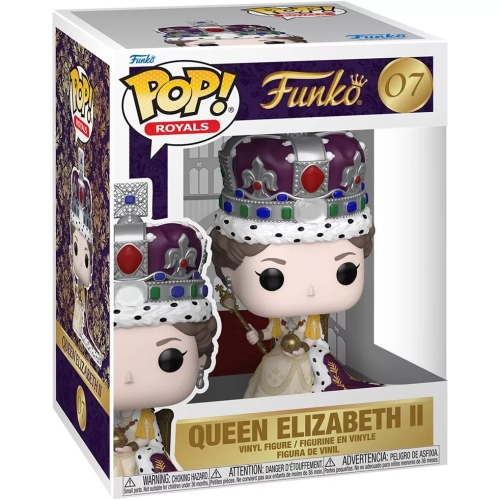 Funko Pop! Queen Elizabeth II #07 Coronation Royals Box
