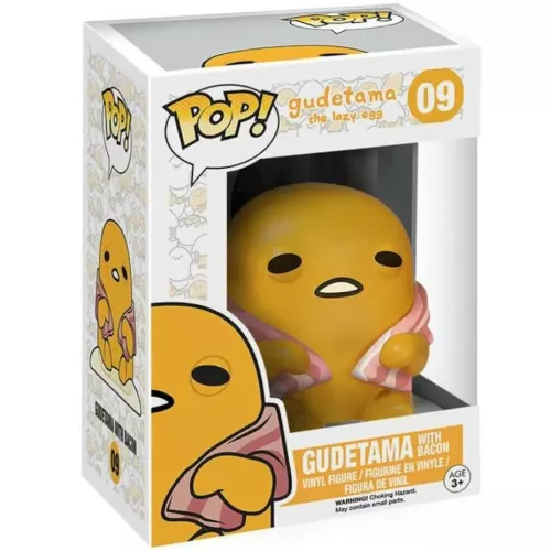 Funko Pop! Gudetama with Bacon #09 Gudetama The Lazy Egg Box