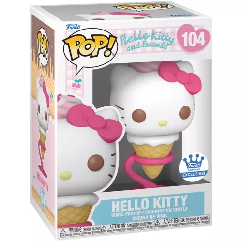 Funko Pop! Hello Kitty #104 as Ice Cream Cone Hello Kitty and Friends Box