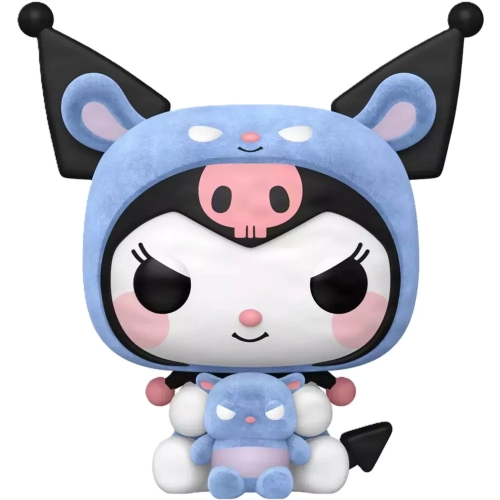 Funko Pop! Kuromi as Baku #111 Flocked Sanrio Vinyl Figure
