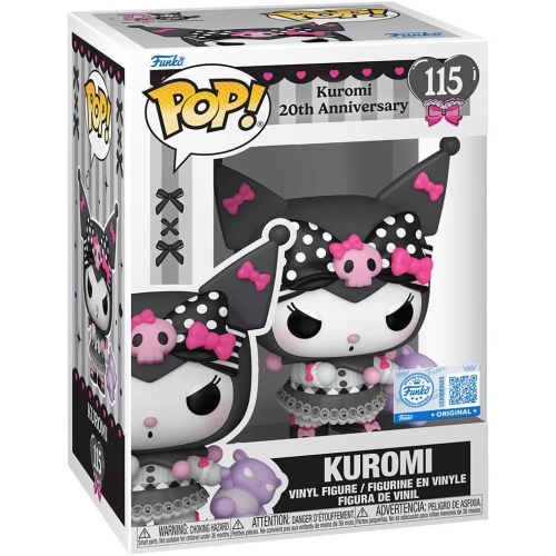 Funko Pop! Kuromi #115 with Baku Kuromi 20th Anniversary Box