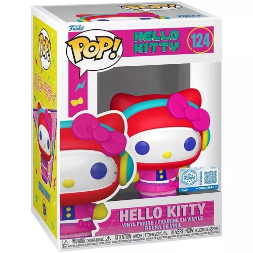 Funko Pop! Hello Kitty #124 Arcade Outfit Sanrio Vinyl Figure Box