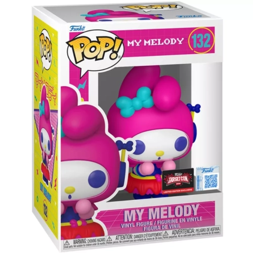 Funko Pop! My Melody #132 Retro Arcade Sanrio Vinyl Figure Box