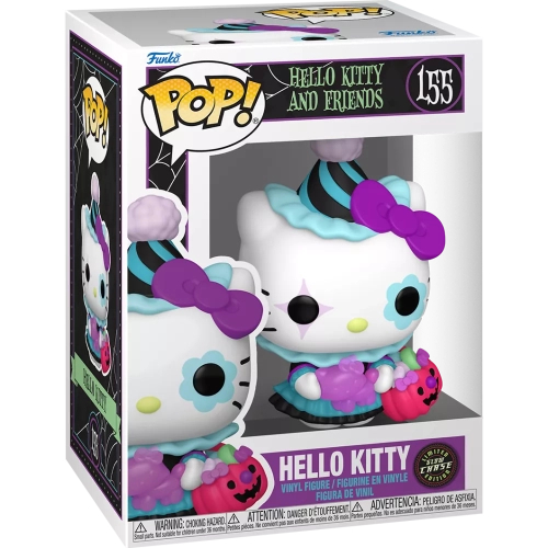 Funko Pop! Hello Kitty #155 Spooky Chase Glows in the Dark Box