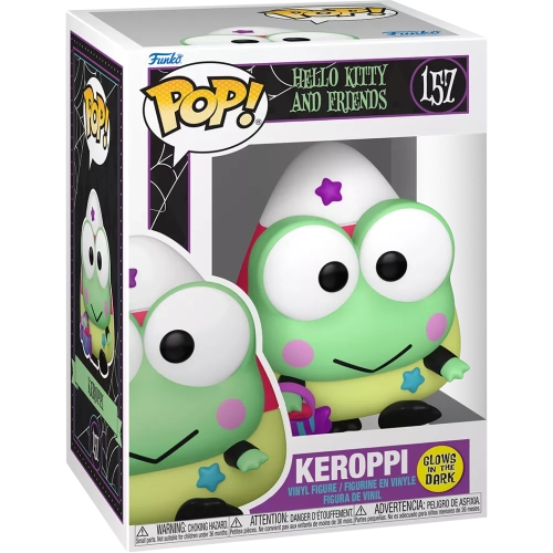 Funko Pop! Keroppi #157 Spooky Glows in the Dark Hello Kitty and Friends Box