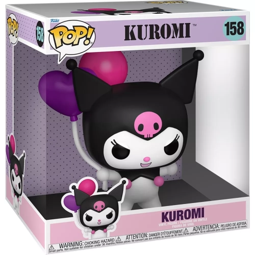 Funko Pop! Kuromi #158 with Balloons 10 Inch Sanrio Box