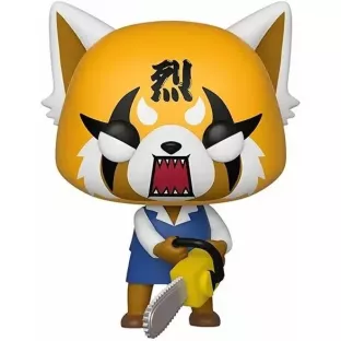 Aggretsuko with Chainsaw