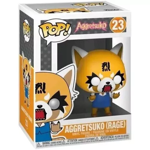 Funko Pop! Aggretsuko (Rage) #23 Sanrio Vinyl Figure Box