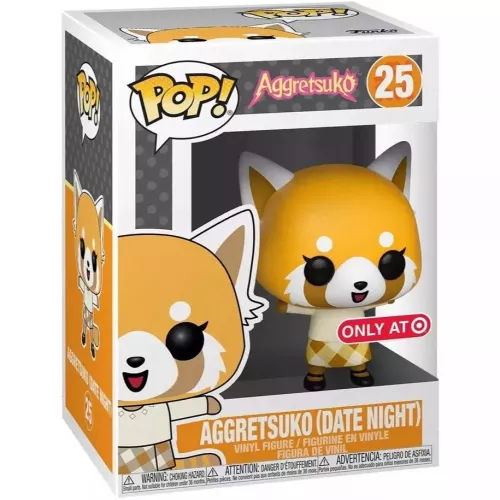 Funko Pop! Aggretsuko (Date Night) #25 Sanrio Vinyl Figure Box