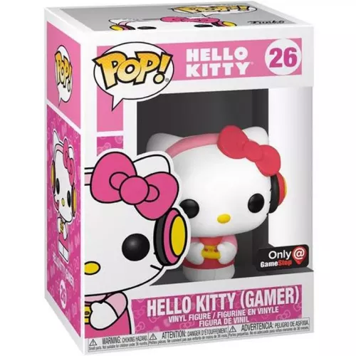 Funko Pop! Hello Kitty (Gamer) #26 Sanrio Vinyl Figure Box
