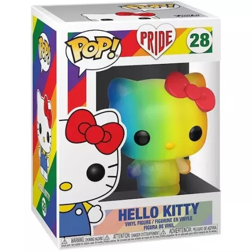 Funko Pop! Hello Kitty #28 Pride Translucent Sanrio Box